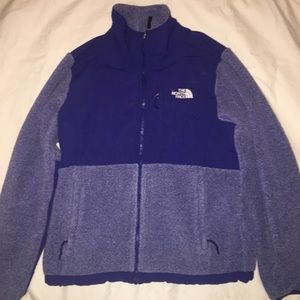 Purple north face jacket